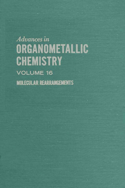 Advances in Organometallic Chemistry, PDF eBook