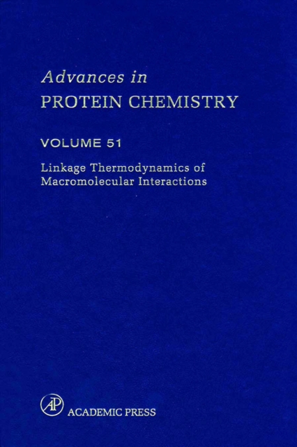Linkage Thermodynamics of Macromolecular Interactions, PDF eBook