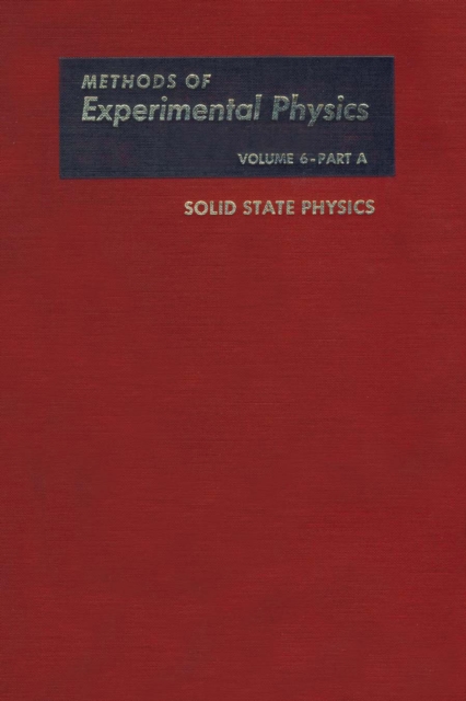 Solid State Physics, Part A, PDF eBook