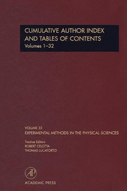 Cumulative Author Index and Tables of Contents Volumes1-32 : Author Cumulative Index, PDF eBook