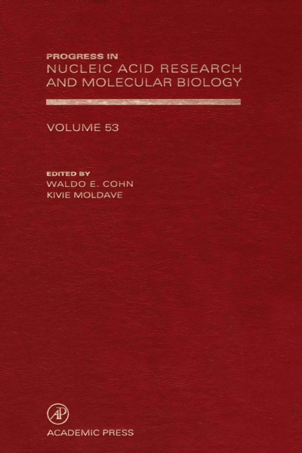 Progress in Nucleic Acid Research and Molecular Biology, PDF eBook
