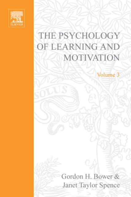 Psychology of Learning and Motivation, PDF eBook
