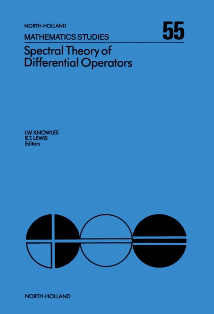 Spectral Theory of Differential Operators, PDF eBook