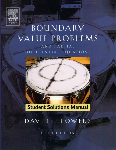 Student Solutions Manual to Boundary Value Problems : and Partial Differential Equations, PDF eBook
