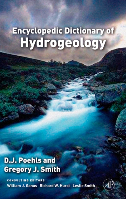 Encyclopedic Dictionary of Hydrogeology, PDF eBook