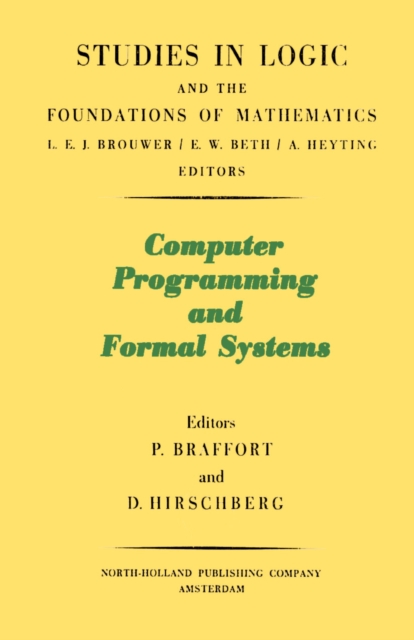 Computer Programming and Formal Systems, PDF eBook