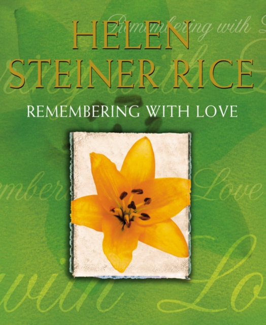 Remembering With Love, Hardback Book