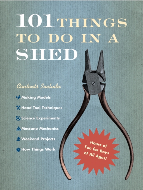 101 Things To Do In A Shed, Hardback Book