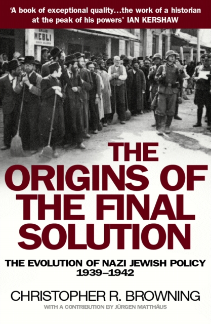 The Origins of the Final Solution, Paperback / softback Book