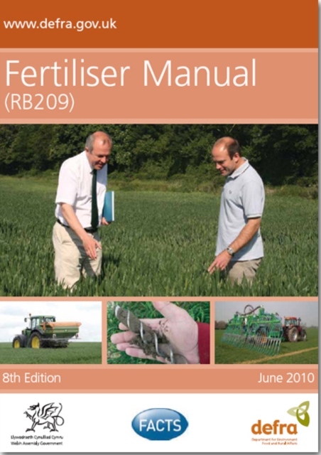 Fertiliser manual (RB209), Spiral bound Book