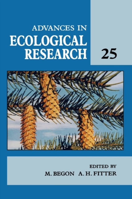 Advances in Ecological Research : Volume 25, Hardback Book