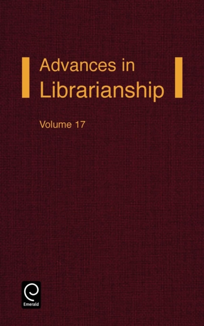 Advances in Librarianship, Hardback Book