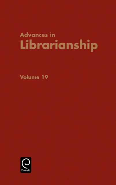 Advances in Librarianship, Hardback Book