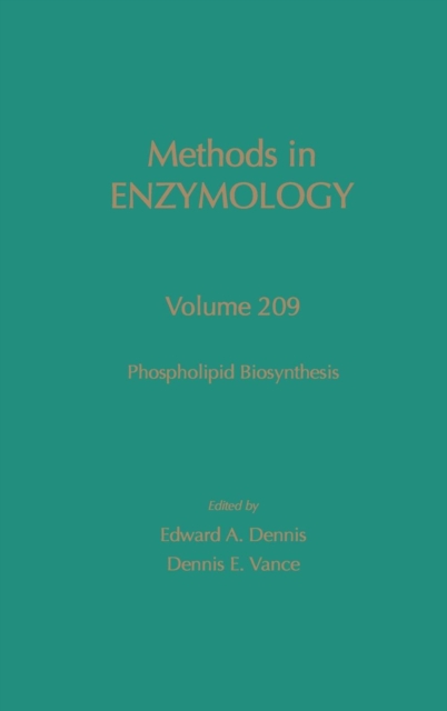 Phospholipid Biosynthesis : Volume 209, Hardback Book
