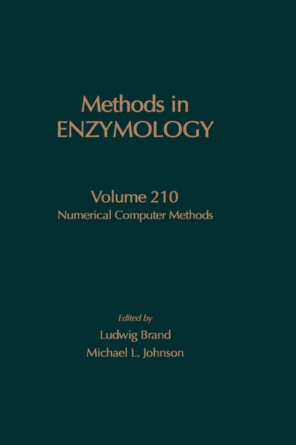 Numerical Computer Methods : Volume 210, Hardback Book