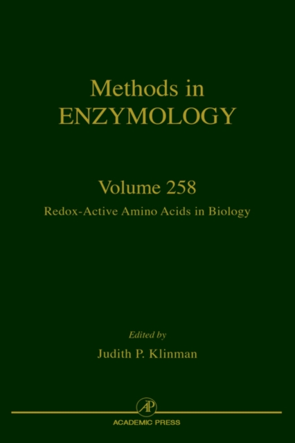 Redox-Active Amino Acids in Biology : Volume 258, Hardback Book