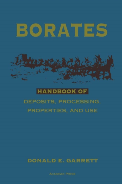 Borates : Handbook of Deposits, Processing, Properties, and Use, Hardback Book