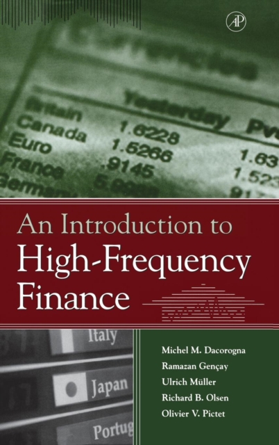 An Introduction to High-Frequency Finance, Hardback Book