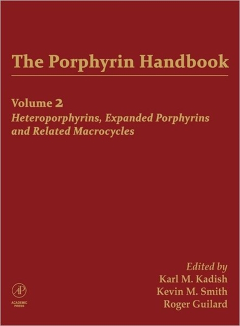 The Porphyrin Handbook, Volume 2, Hardback Book