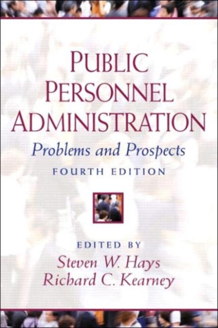 Public Personnel Administration : Problems and Prospects, Paperback Book