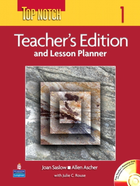 Top Notch 1 with Super CD-ROM Teacher's Edition and Lesson Planner, Mixed media product Book