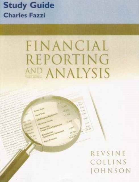 Financial Reporting and Analysis : Study Guide, Paperback Book