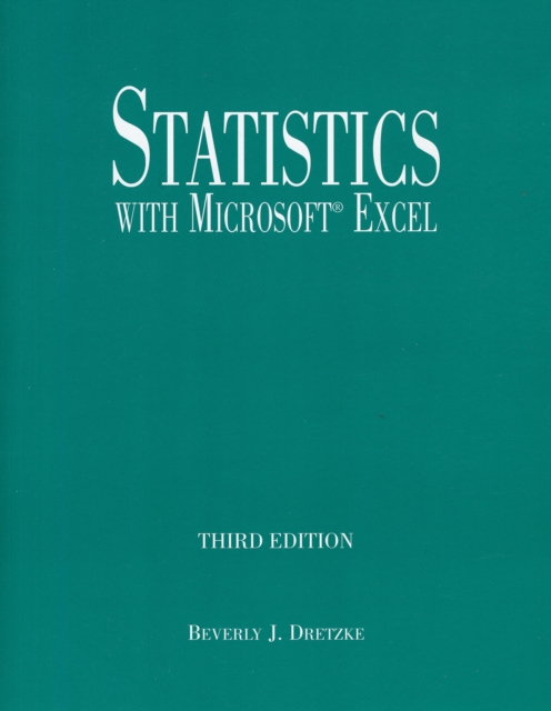 Statistics with Microsoft Excel, Paperback Book