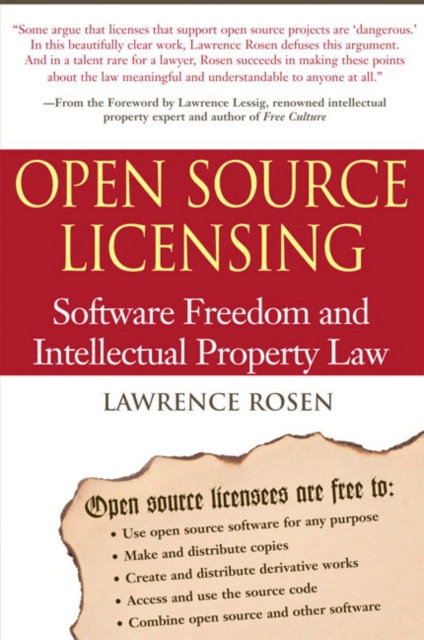 Open Source Licensing : Software Freedom and Intellectual Property Law, Paperback / softback Book