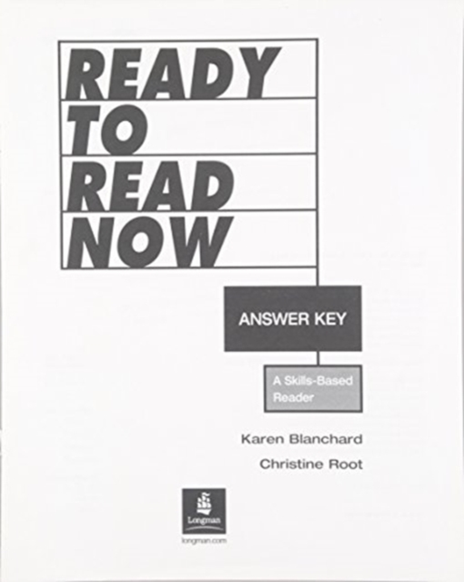 Ready to Read Now Answer Key, Paperback / softback Book