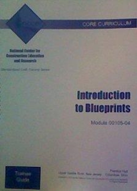 00105-04 Introduction to Blueprints TG, Paperback / softback Book