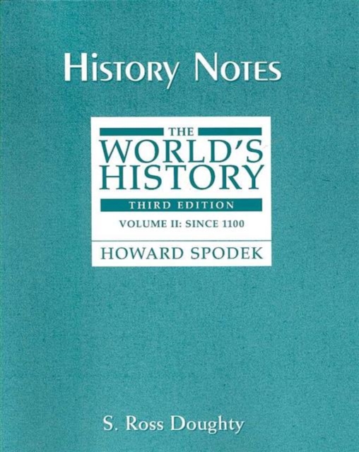 The World's History : History Notes v. 2, Paperback Book