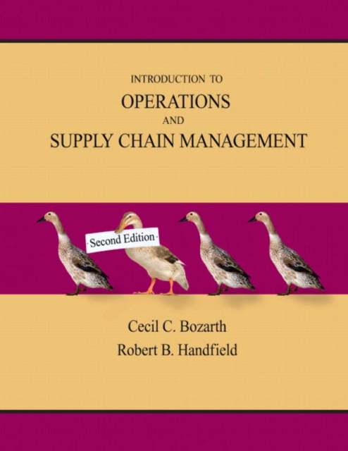 Introduction to Operations and Supply Chain Management, Hardback Book