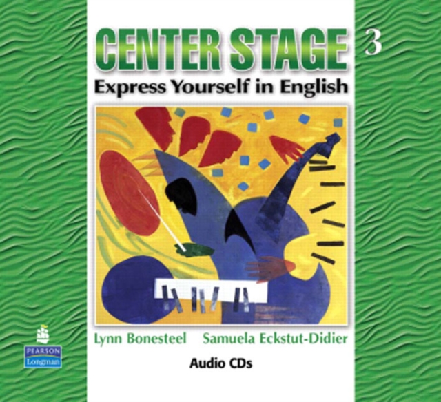 Center Stage 3 Audio CDs, Audio Book