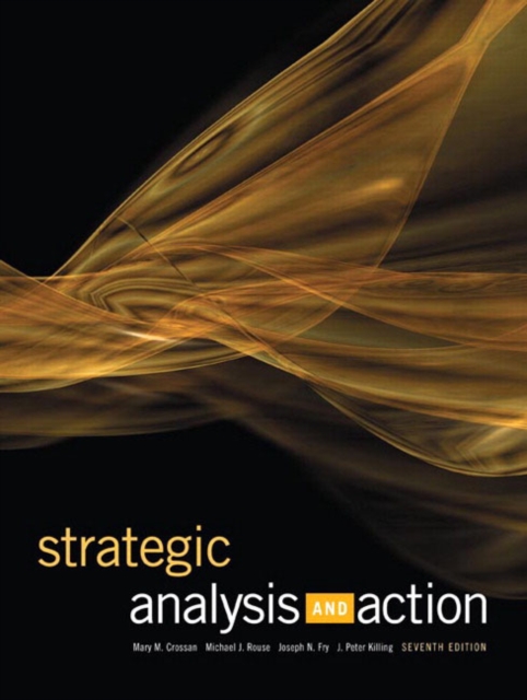 Strategic Analysis and Action, Paperback Book