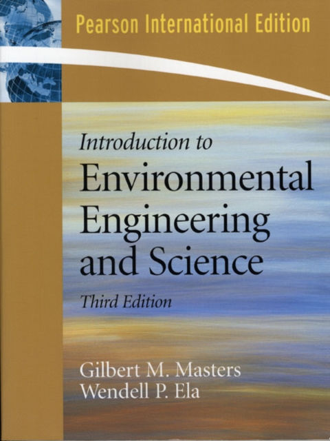 Introduction to Environmental Engineering and Science, Paperback Book
