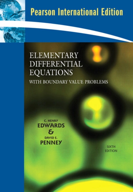 Elementary Differential Equations with Boundary Value Problems, Paperback Book