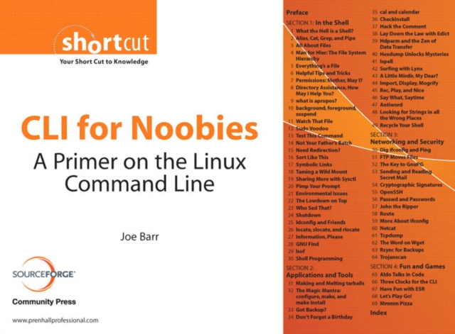 CLI for Noobies : A Primer on the Linux Command Line (Digital Short Cut), PDF eBook