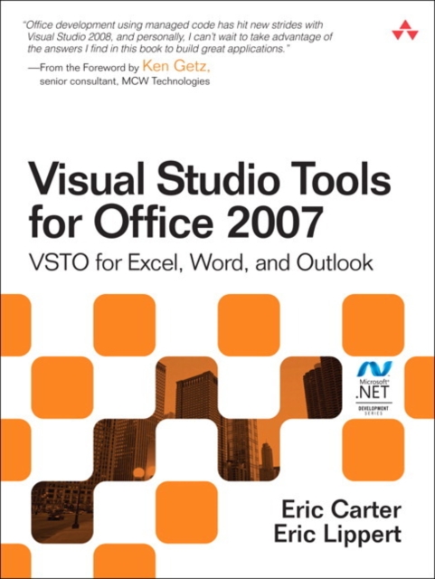 Visual Studio Tools for Office 2007 : VSTO for Excel, Word, and Outlook, EPUB eBook