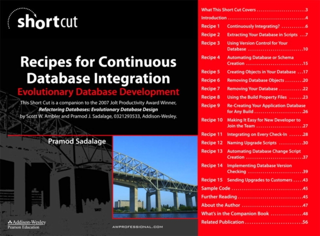 Recipes for Continuous Database Integration : Evolutionary Database Development (Digital Short Cut), EPUB eBook