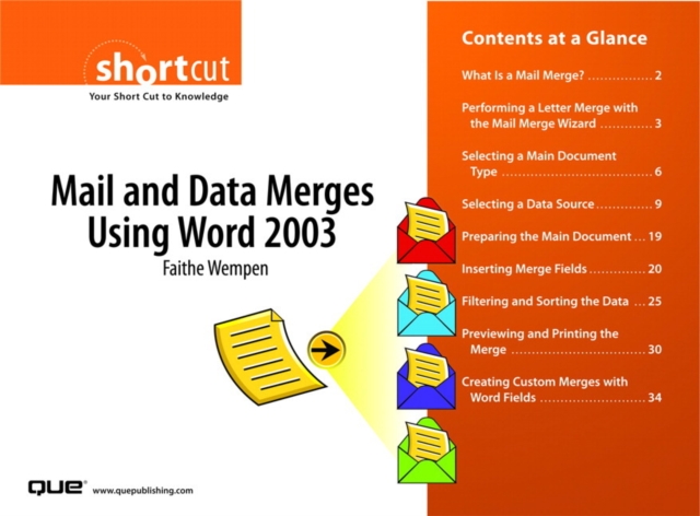 Mail and Data Merges Using Word 2003 (Digital Short Cut), EPUB eBook