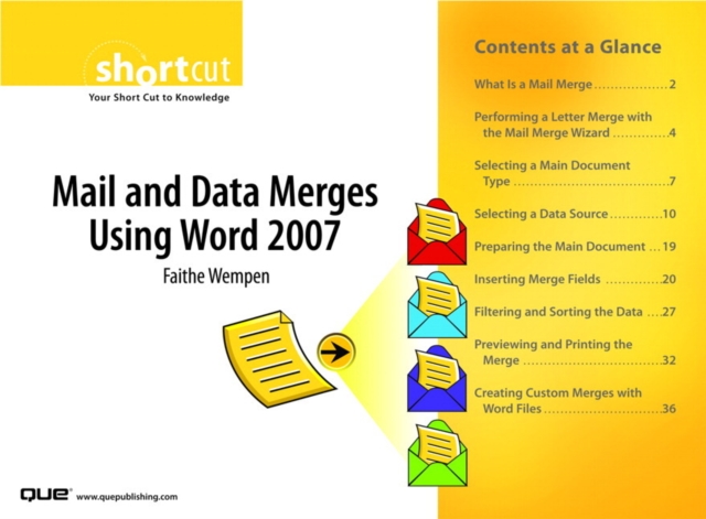 Mail and Data Merges Using Word 2007 (Digital Short Cut), EPUB eBook