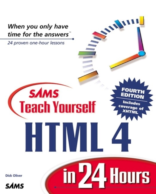 Sams Teach Yourself HTML 4 in 24 Hours, EPUB eBook