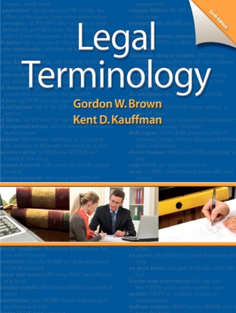 Legal Terminology, Spiral bound Book