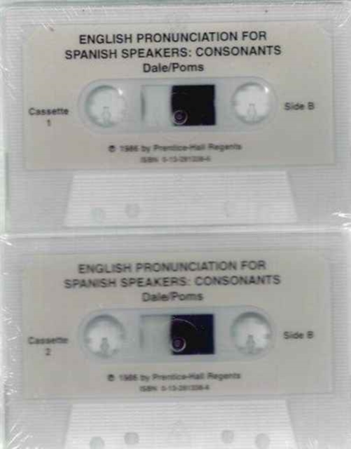 English Pronounciation for Spanish Speakers : Consonants, Audio cassette Book