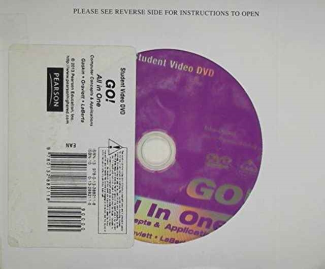 Student Video CD for Go! All in One : Computer Concepts and Applications, CD-ROM Book