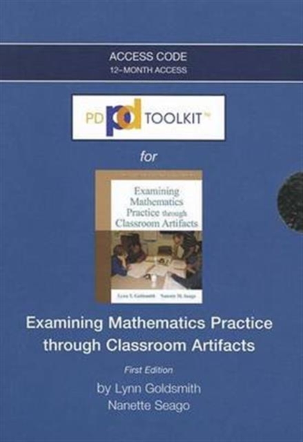 PDToolKit -- Access Card -- for Examining Mathematics Practice through Classroom Artifacts, Digital product license key Book