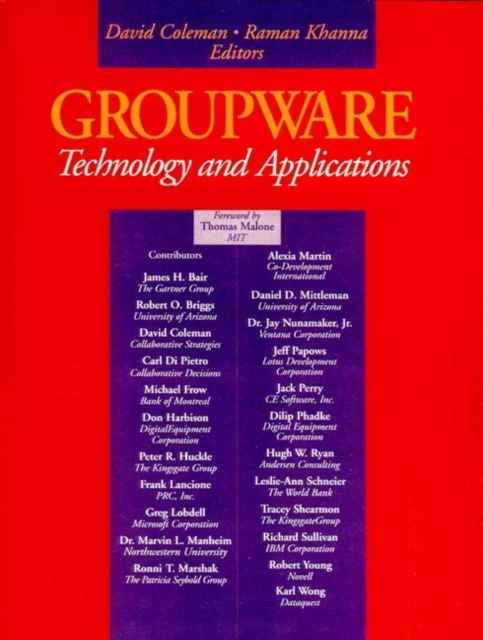 Groupware : Technology and Applications, Paperback / softback Book