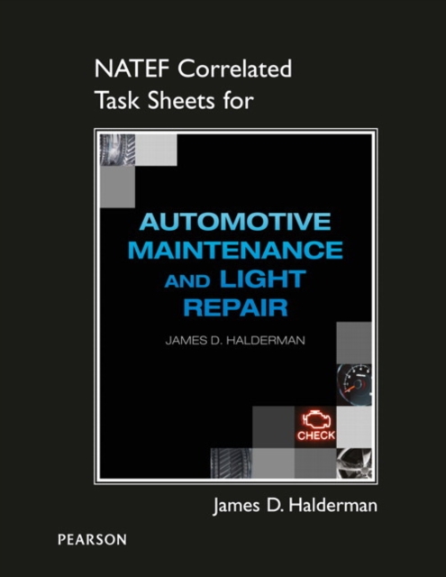 NATEF Correlated Task Sheets for Automotive Maintenance and Light Repair, Spiral bound Book