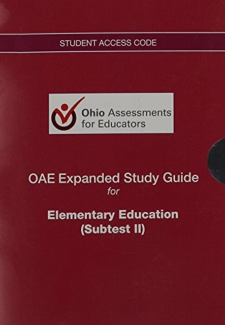 OAE Expanded Study Guide -- Access Code Card -- for Elementary Education (Subtest II), Digital product license key Book