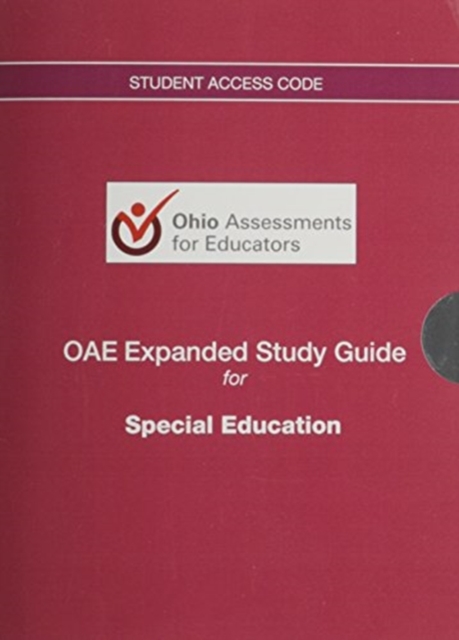 OAE Expanded Study Guide -- Access Code Card -- for Special Education, Digital product license key Book